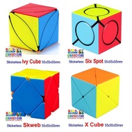 [Ready Stock in KL] Stickerless Ivy, Six Spot, Skweb and X Cube Magic Cube