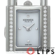 นาฬิกาผู้หญิง Hermes Kelly Watch Mini ประดับเพชรที่ขอบตัวเรือน รุ่น KE4.130 พร้อมกล่องและใบรับประกัน