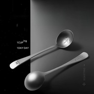 [Ready Stock] MUVNA MUVNA SCA Standard Coffee Stirring Tasting Spoon Preferred Pure Titanium Barista