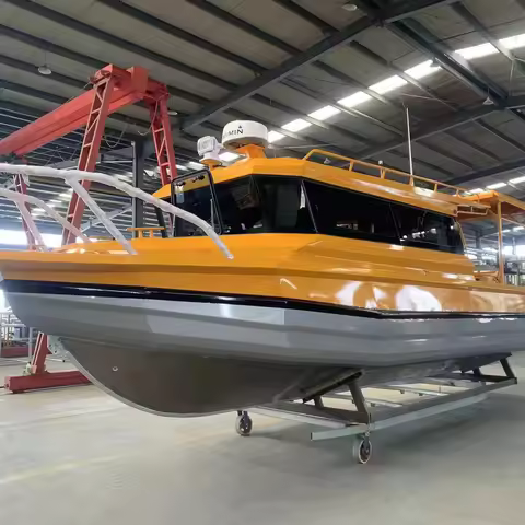 New Design 9m 30ft Power Fishing Aluminum Boat Cruiser