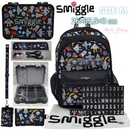 Smiggle Rocket Astronaut Bag/Smiggle Rocket Backpack (Earloop)/Smiggle Boy School Bag For Kindergarten Boys/Smiggle Junio Backpack