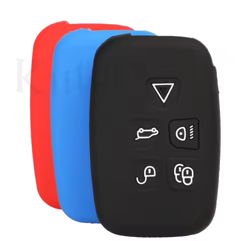 jingyuqin Remote Coloful Silicone Key Case For Land Rover A9 Range Rover Sport Evoque Freelander Jag