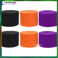 Decorations Streamer Paper Decorative Crepe Halloween for Party Wedding Streamers caislongs
