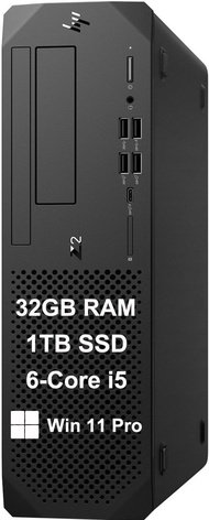 HP Z2 G5 SFF Small Form Factor Workstation Business Desktop (Intel 6-Core i5-10500 vPro, 32GB RAM, 1