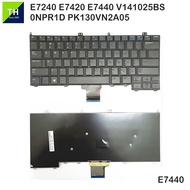 Dell Latitude E7240  E7440  E7420  Laptop Replacement Keyboard