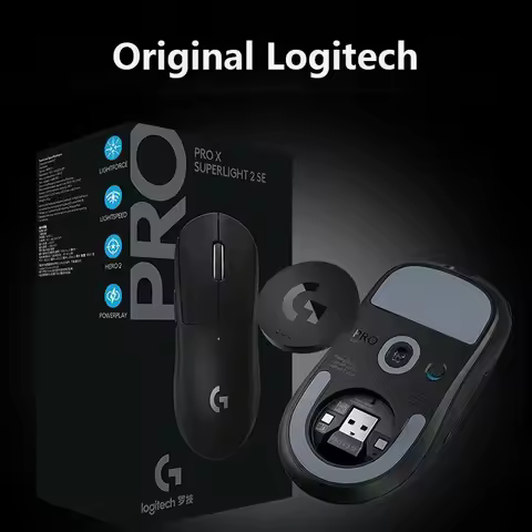 Logitech G PRO X Superlight 2 SE wireless gaming mouse, HERO 2 sensor, 44000DPI, 888IPS, G hub, Type