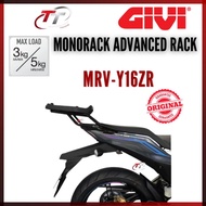 Y16ZR Y16 ZR Y 16ZR GIVI MRV MONORACK MONOTECH RACK CARIER BOX KOTAK BASE TAPAK E250N B32N B33NM RACK BULAT EXCITER 155