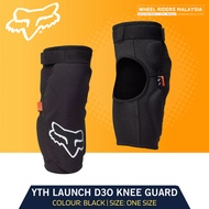 Fox Youth Launch D3O Knee Guard [BLK] OS Fox Racing Youth Launch D30 Knee Pads Budak