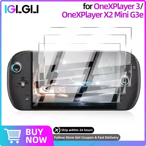 9H Tempered Glass for OneXPlayer 3 Screen Protector, HD Anti-Scratch Protective Film for OneXPlayer 