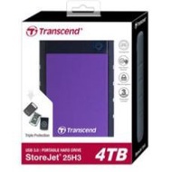 Transcend Storejet 4TB External Hard Disk 25H3P USB3.0