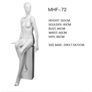 (PRE ORDER) Mannequin Female MHF/Mannequin Female Full Body/Mannequin Matte White/Patung Butik Pakai
