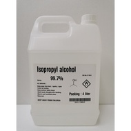 Isopropyl Alcohol IPA 99% Pure Alcohol 4liter