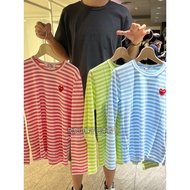 [Tokyo Little Monkey] Japan Daigou CDG Rei Kawakubo Rei Zhang Cygnus Same Style Bright Color Striped