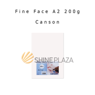 Canson Fine Face Sketch Drawing Paper A2 200gsm - Kertas Sketsa Gambar Canson A2 200 gr