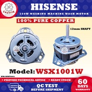 WSX1001W HISENSE SEMI-AUTO WASHING MACHINE WASH MOTOR (MOTOR BASUH MESIN BASUH)