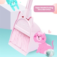 BIG SALE Muzy 2 in 1 Mini Children's Broom and Dustpan Set Cleaning Tools Cute Children's Dustpan fo