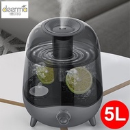 Deerma 5L Aroma Diffuser Ultrasonic Air Humidifier Essential Oil Mist Maker Purifying Dust Filter