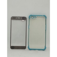 Oppo A71 (2017) Tempered Glass Screen Protector and Clear Silicone Case