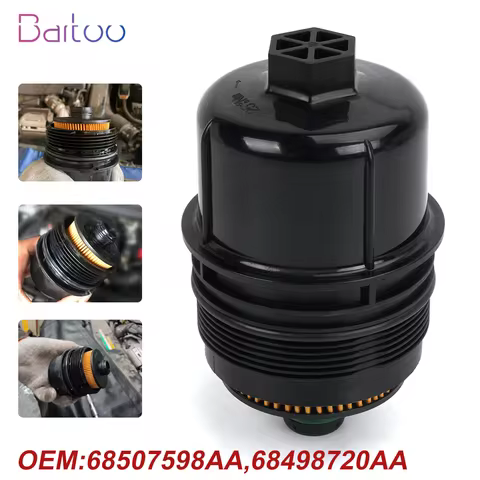 New 68507598AA Engine Oil Filter For 2020-2021 Ram 1500 Jeep Gladiator Wrangler JL 3.0L V6 Diesel 68