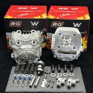 ฝา4วาล์วเวฟ125ทุกรุ่นขนาดวาล์ว 22/19 เซ็ทฝาหลังวาล์วจิกเบ้า 57-59mm. มีเลยไม่ต้องรอ