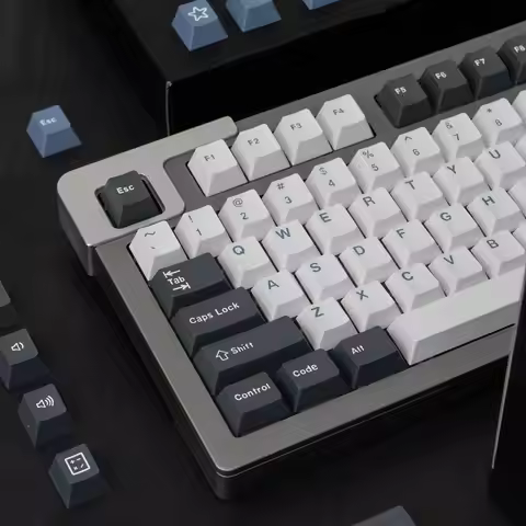 Gmk keycaps Arctic Keycaps 172 Keys Cherry Profile ABS Keycaps Double shot English Personality Keyca