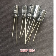 100 CAPACITORS 22UF 50V CAPACITOR 22UF 50V