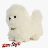 Boneka Hewan Anjing Pom Mini (Mini Pomeranian Dog Stuffed Animal Doll)