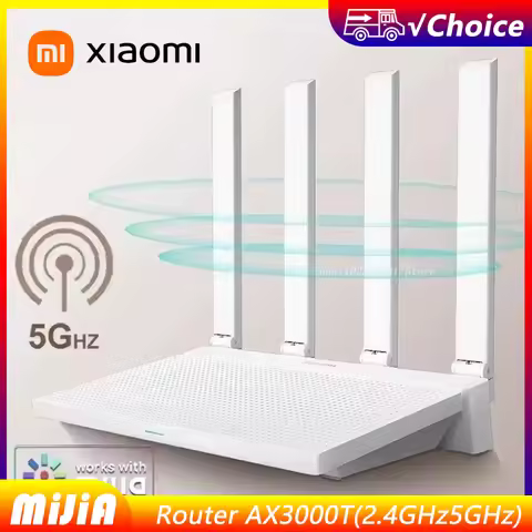Xiaomi Router AX3000T 2.4G 5G mesh technology WiFi 6 efficient wall penetration Children Online Prot