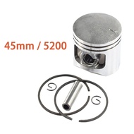 1 set 45/45.2mm Piston Component For 5200/5800 Chainsaw Series,Chainsaw fittings,cylinder piston assembly