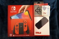 [售] 全新 Nintendo Switch OLED 瑪利歐亮麗紅 (公司貨)
