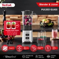 TEFAL Blender Pulseo Glass BL178D 400W Blender Kaca Mini Multifungsi Grinder & Chopper Ice Crush Smo