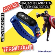 Captain America Led Waterproof Children's Watch/Led Children's Watch/Women's Watch