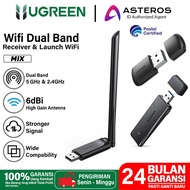 UGREEN USB WIFI Wireless Adapter AC650 AC1300 Receiver 6dBi Antenna Ethernet Dual Band 5G & 2.4G Hig