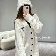 Sweater Knit Top - Embroidered Women's Fall Fashion