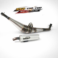 AHM Exhaust Underside Yamaha SS2 SSTWO Y110 Y100 Mate 100 Sport 100