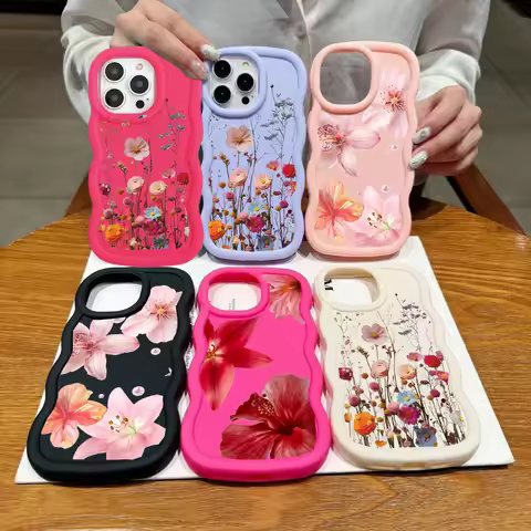 Plants Flower Soft Phone Case For Xiaomi Redmi Note 8 10 11 14 13 Pro Plus 5G 4G 12S 11S 14C Redmi 1