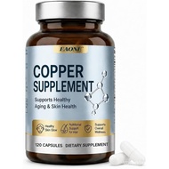 EAONE GHK-Cu Copper Peptide Supplement, 120mcg High GHK Cu Capsules for Hair Health and Scalp Vitali