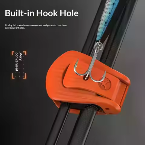 2/4Pcs Fishing Rod Holder Fixer Clip Fishing Pole Holder Compact Design Fishing Rod Fixer Fishing Ro