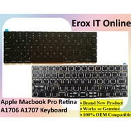 Mcbook Pro Retina 13 15  2016 2017 A1706 A1707 Keyboard