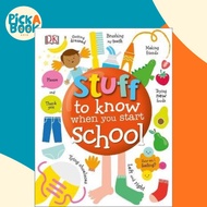 [100% Original Books] - Stuff to Know When You Start School by DK (UK edition, hardcover)