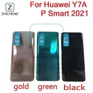 For Huawei Y7A P Smart 2021 New Back Cover Battery Door Rear Case Back Housing