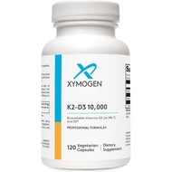 XYMOGEN K2-D3 10000 - Vitamin D3 K2 Supplement for Immune, Bone & Cardiovascular Support* - Non-GMO,