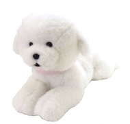 [預訂]日本品牌 Sunlemon Animal Friends on the knee 系列 比熊犬毛公仔