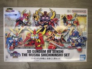 SBandai SD Gundam BB戰士 高達模型 武者 頑馱無 大將軍 飛驅鳥 BB Senshi 武者七人衆 模型套裝