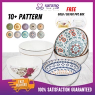 Random Design Ceramic Glass Bowls  Door Gift Murah Mangkuk Kaca  Goodies Vip Kahwin Tunang Nikah