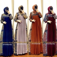 Lesi Gamis Ameena Terbaru Motif Cantik Amore By Ruby