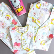 Mypjs_bt21 Long Pjset Women's Sleep Pajamas