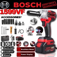 BOSCH 1599VF 3in1 Impact Wrench 880N.m 6 Size Cordless Electric Impact Wrench Screwdriver