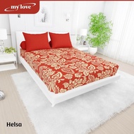 Sprei My Love Ukuran 160x200 & 180x200 Tinggi 30 Cm