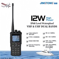 JINGTONG JT-F988 Dual Band 12W High Power IP68 Marine Airband Walkie Talkie